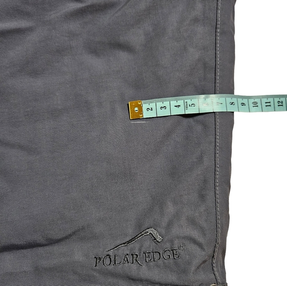 Polar Edge Mens Snow Pants, Dark Grey, Size Medium - Picture 8 of 15